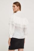 Бавовняна сорочка Answear Lab жіноча колір білий regular зі стійкою (3559049)