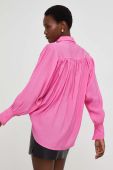 Сорочка Answear Lab X Лімітована колекція NO SHAME жіноча колір рожевий relaxed класичний комір (3535130)