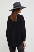 Бавовняна сорочка Answear Lab жіноча колір чорний relaxed класичний комір (3498231)