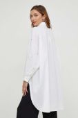 Бавовняна сорочка Answear Lab жіноча колір білий relaxed класичний комір (3548361)