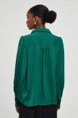Сорочка Answear Lab жіноча колір зелений regular класичний комір (3569059)