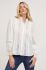 Бавовняна сорочка Answear Lab жіноча колір білий regular зі стійкою (3586531)