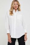 Бавовняна сорочка Answear Lab жіноча колір білий relaxed класичний комір (3592284)