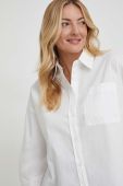 Бавовняна сорочка Answear Lab жіноча колір білий relaxed класичний комір (3592284)
