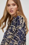Сорочка Answear Lab жіноча колір синій relaxed класичний комір (3642838)