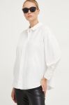 Бавовняна сорочка Answear Lab жіноча колір білий relaxed класичний комір (3674564)