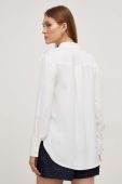 Сорочка Answear Lab жіноча колір білий regular класичний комір (3648806)