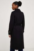 Вовняне пальто Answear Lab колір чорний перехідний (3530160)