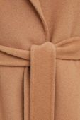 Вовняне пальто Answear Lab колір бежевий перехідний (3530178)