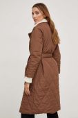 Куртка Answear Lab жіноча колір коричневий перехідна (3535146)