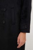 Пальто з вовною Answear Lab колір чорний перехідний двобортний (3569065)