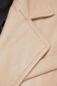Пальто Answear Lab жіночий колір бежевий перехідний без застібки (3572786)