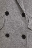 Пальто з вовною Answear Lab колір сірий перехідний oversize (3583519)
