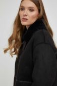 Куртка Answear Lab жіноча колір чорний перехідна (3642882)