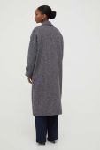 Пальто Answear Lab жіночий колір чорний перехідний (3648817)