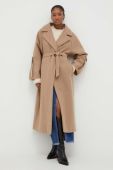 Пальто Answear Lab жіночий колір коричневий перехідний (3648821)