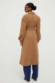 Пальто Answear Lab жіночий колір коричневий перехідний (3648825)