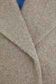 Пальто Answear Lab жіночий колір бежевий перехідний двобортний (3622841)