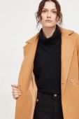 Пальто Answear Lab жіночий колір коричневий перехідний двобортний (3630795)