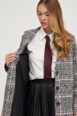 Пальто Answear Lab жіночий колір чорний перехідний (3645817)