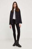 Куртка Answear Lab жіноча колір чорний перехідна oversize (3417284)