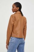 Куртка Answear Lab жіноча колір коричневий перехідна (3435458)
