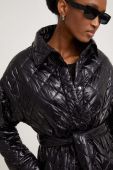 Куртка Answear Lab жіноча колір чорний перехідна (3535207)