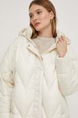 Куртка Answear Lab жіноча колір білий зимова oversize