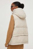 Пухова безрукавка Answear Lab жіночий колір бежевий перехідний (3535216)