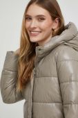 Куртка Answear Lab жіноча колір бежевий зимова (3589155)