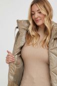 Куртка Answear Lab жіноча колір бежевий зимова (3589185)