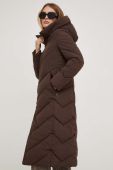Куртка Answear Lab жіноча колір коричневий перехідна (3589216)