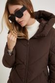 Куртка Answear Lab жіноча колір коричневий перехідна (3589216)