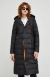 Пухова куртка Answear Lab жіноча колір чорний перехідна (3635702)