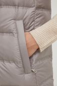 Пухова безрукавка Answear Lab жіночий колір бежевий перехідний (3630818)