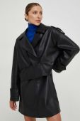Куртка Answear Lab жіноча колір чорний перехідна (3603683)