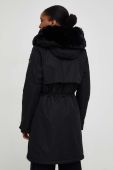 Парка Answear Lab жіноча колір чорний зимова