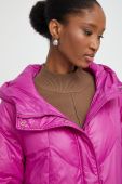 Пухова куртка Answear Lab жіноча колір рожевий зимова