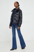 Пухова куртка Answear Lab жіноча колір чорний зимова (3645883)