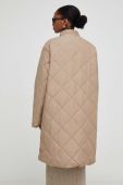 Куртка Answear Lab жіноча колір бежевий перехідна (3655916)