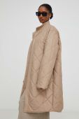 Куртка Answear Lab жіноча колір бежевий перехідна (3655916)