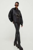 Куртка Answear Lab жіноча колір чорний перехідна (3645894)