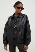 Куртка Answear Lab жіноча колір чорний перехідна (3645894)