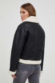 Куртка Answear Lab жіноча колір чорний перехідна (3642893)