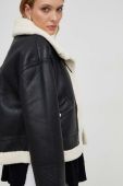 Куртка Answear Lab жіноча колір чорний перехідна (3642893)
