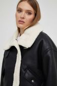 Куртка Answear Lab жіноча колір чорний перехідна (3642893)