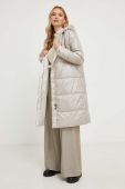 Двостороння куртка Answear Lab жіноча колір бежевий зимова (3677087)