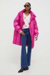 Куртка Answear Lab жіноча колір рожевий зимова oversize (3679922)