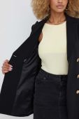 Піджак Answear Lab колір чорний двобортний однотонна (3339554)