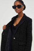 Піджак з вовною Answear Lab колір чорний однобортний однотонна (3572837)